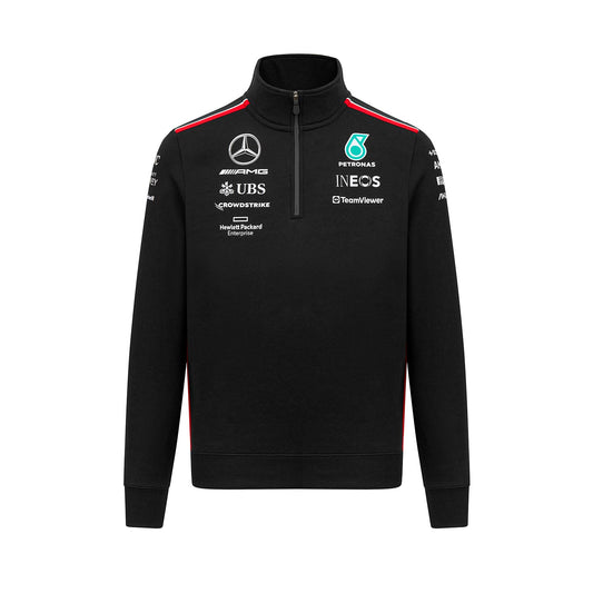 2023 Men's Hoodie 1/4 Zip Team Mercedes AMG F1