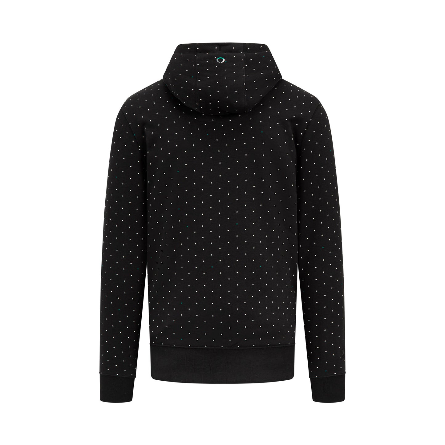 2023 Men's Hoodie Polka Dot Black Mercedes AMG F1 - Rental Sports