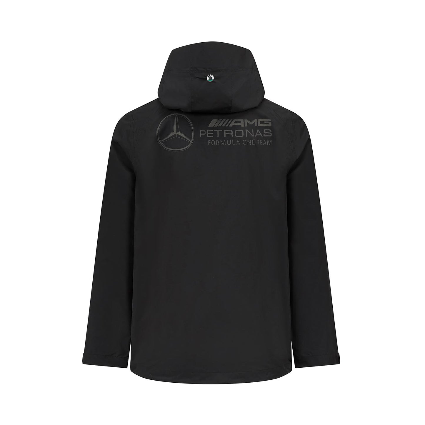 2023 Men's Performance Black Mercedes AMG F1 Jacket - Rental Sports