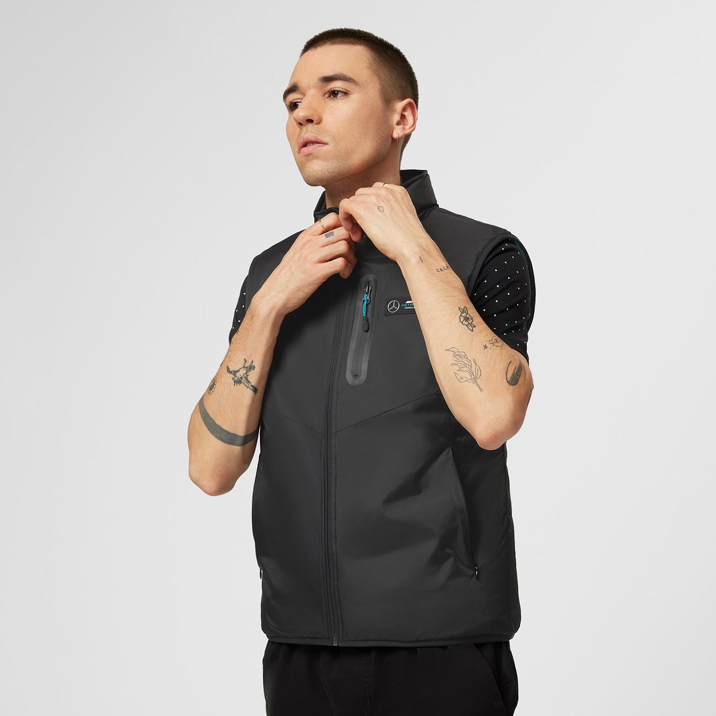 2023 Mercedes AMG F1 Gilet Logo black - Rental Sports