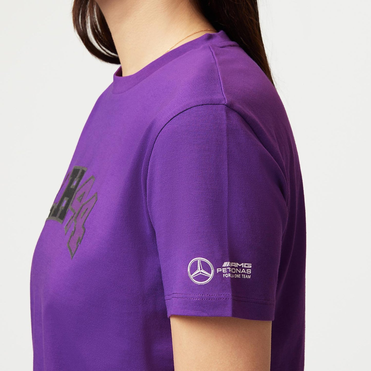 2023 Mercedes AMG Germany F1 Ladies Lewis Hamilton Logo T-shirt - Rental Sports