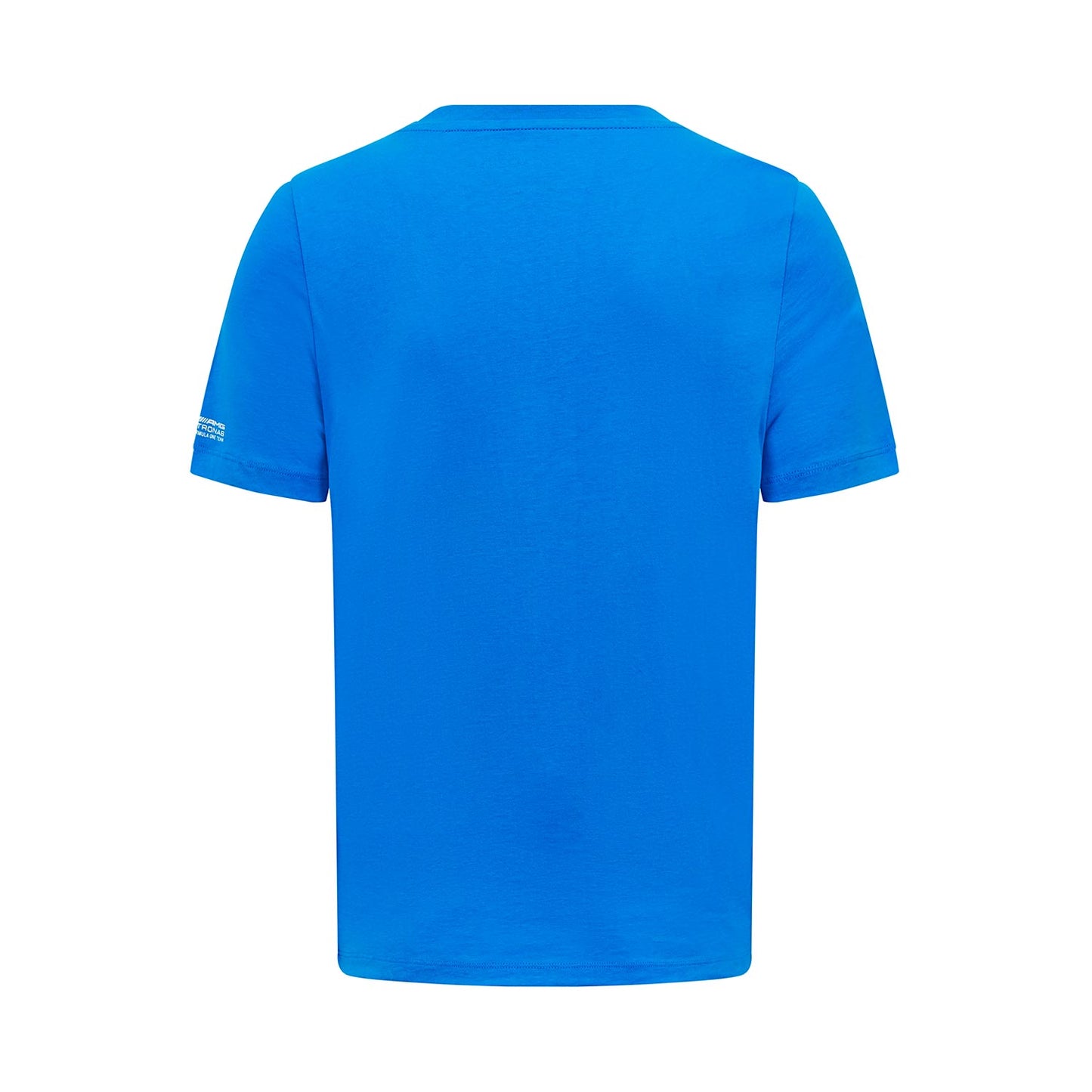 2023 Mercedes Germany AMG F1 Mens George Russell Logo T-shirt Blue - Rental Sports