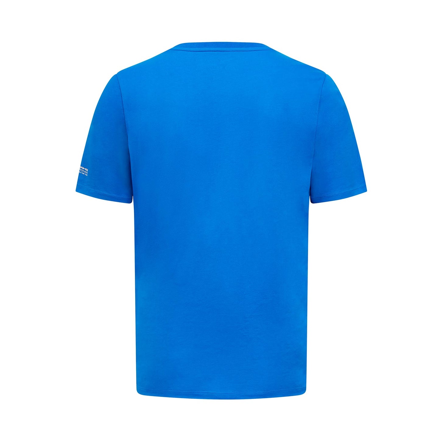 2023 Mercedes Germany AMG F1 Mens George Russell Portrait T-shirt Blue - Rental Sports