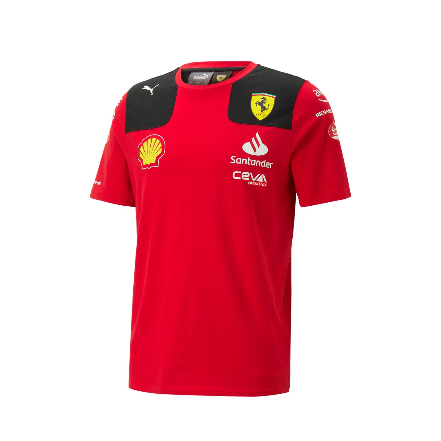 2023 Sainz Team Ferrari F1 Men's T-shirt - Rental Sports