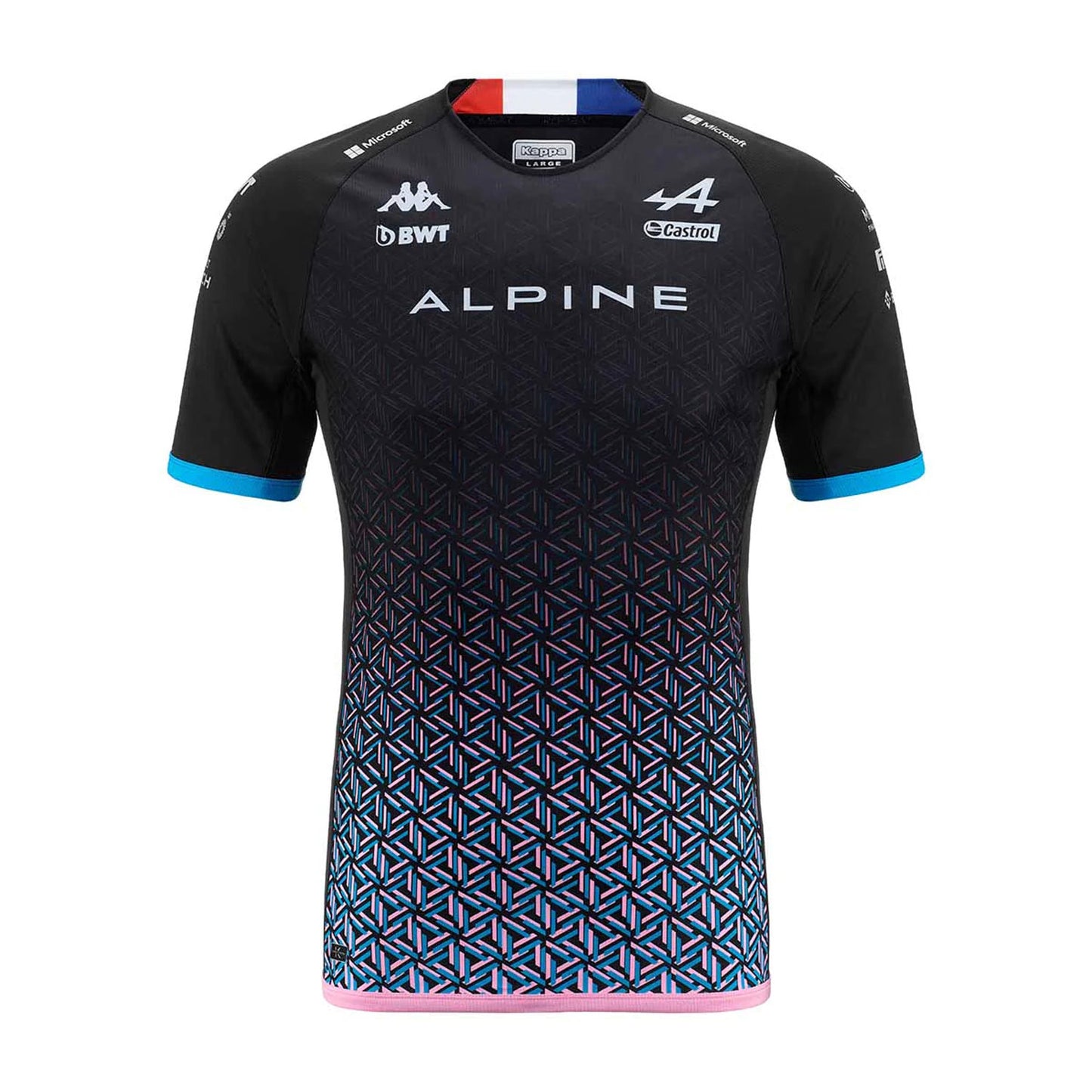 2023 Team T-shirt Gasly Team black Alpine Racing F1 - Rental Sports