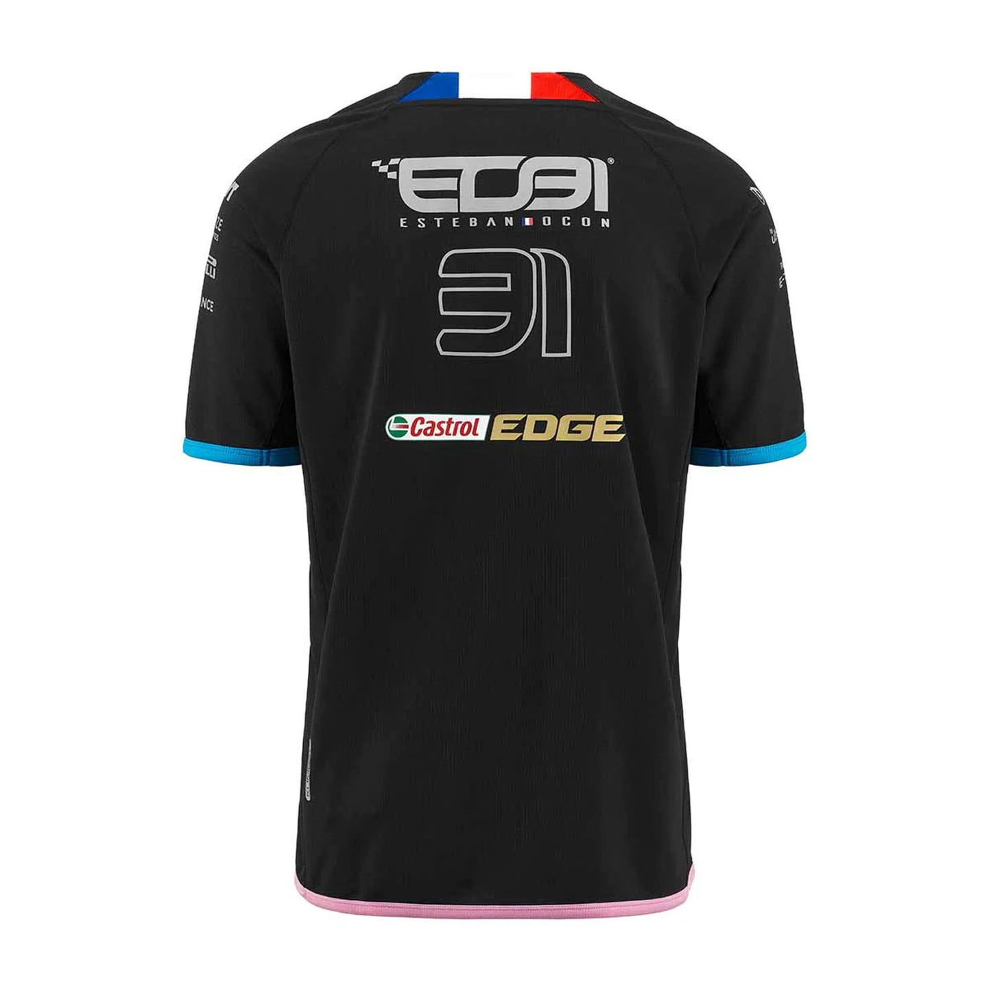 2023 Team T-shirt Ocon Team black Alpine Racing F1 - Rental Sports
