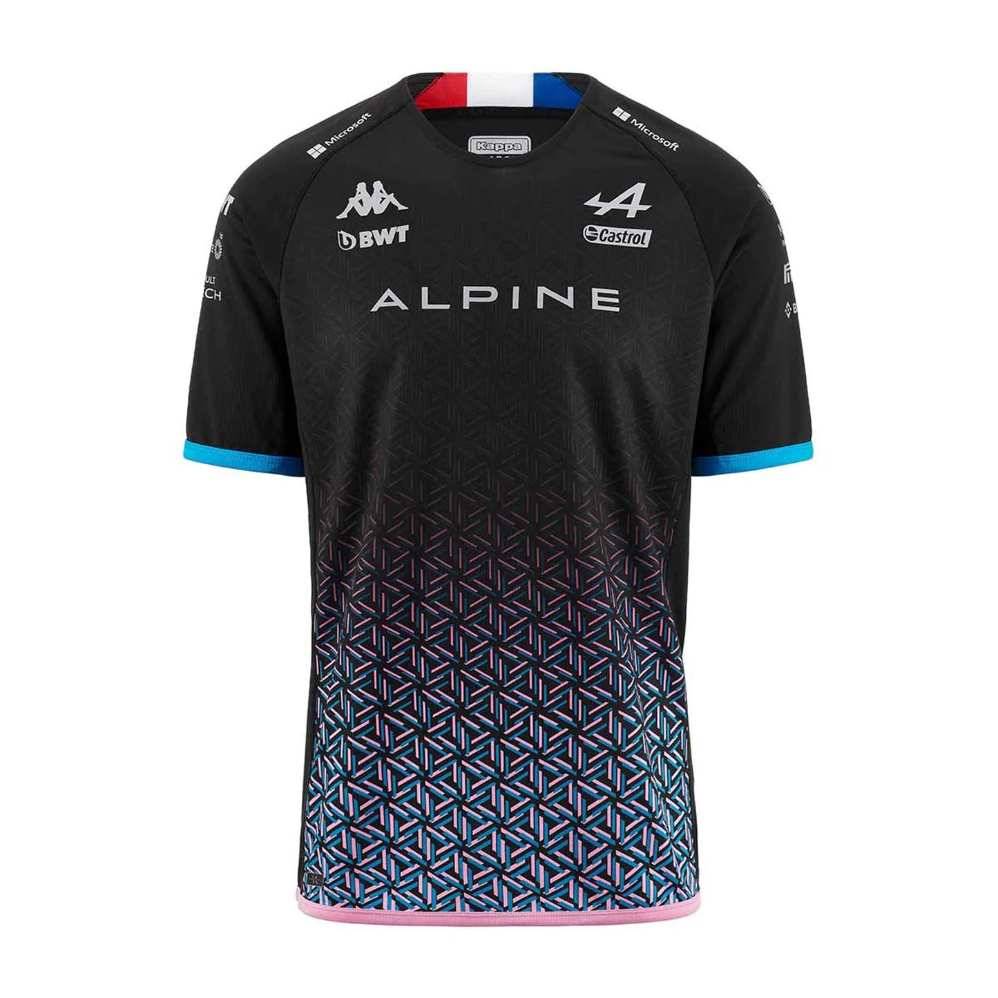 2023 Team T-shirt Ocon Team black Alpine Racing F1 - Rental Sports