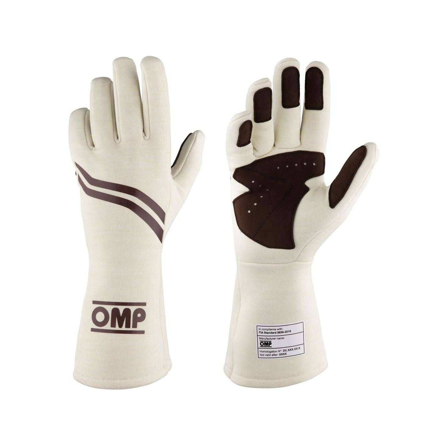 OMP DIJON MY21 Racing Gloves (FIA homologation) - Rental Sports