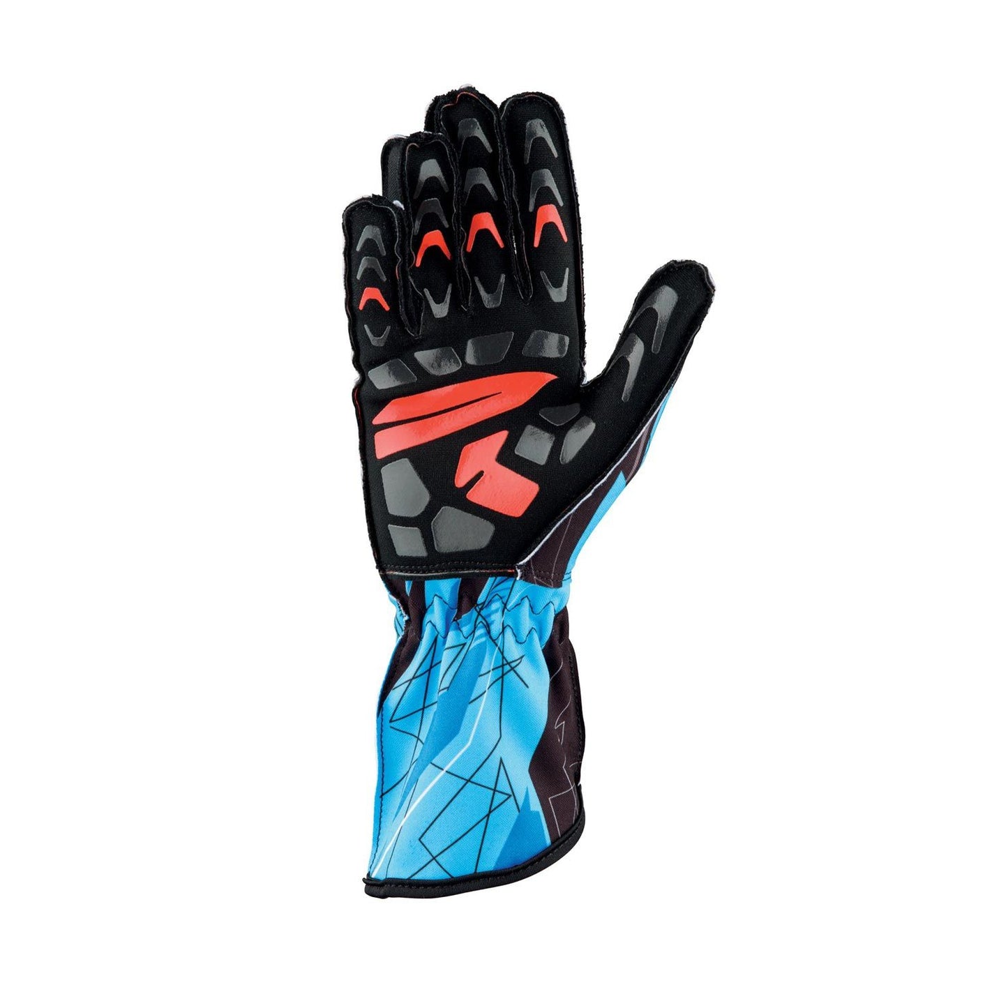 OMP KS-2 ART Karting Gloves Blue - Rental Sports
