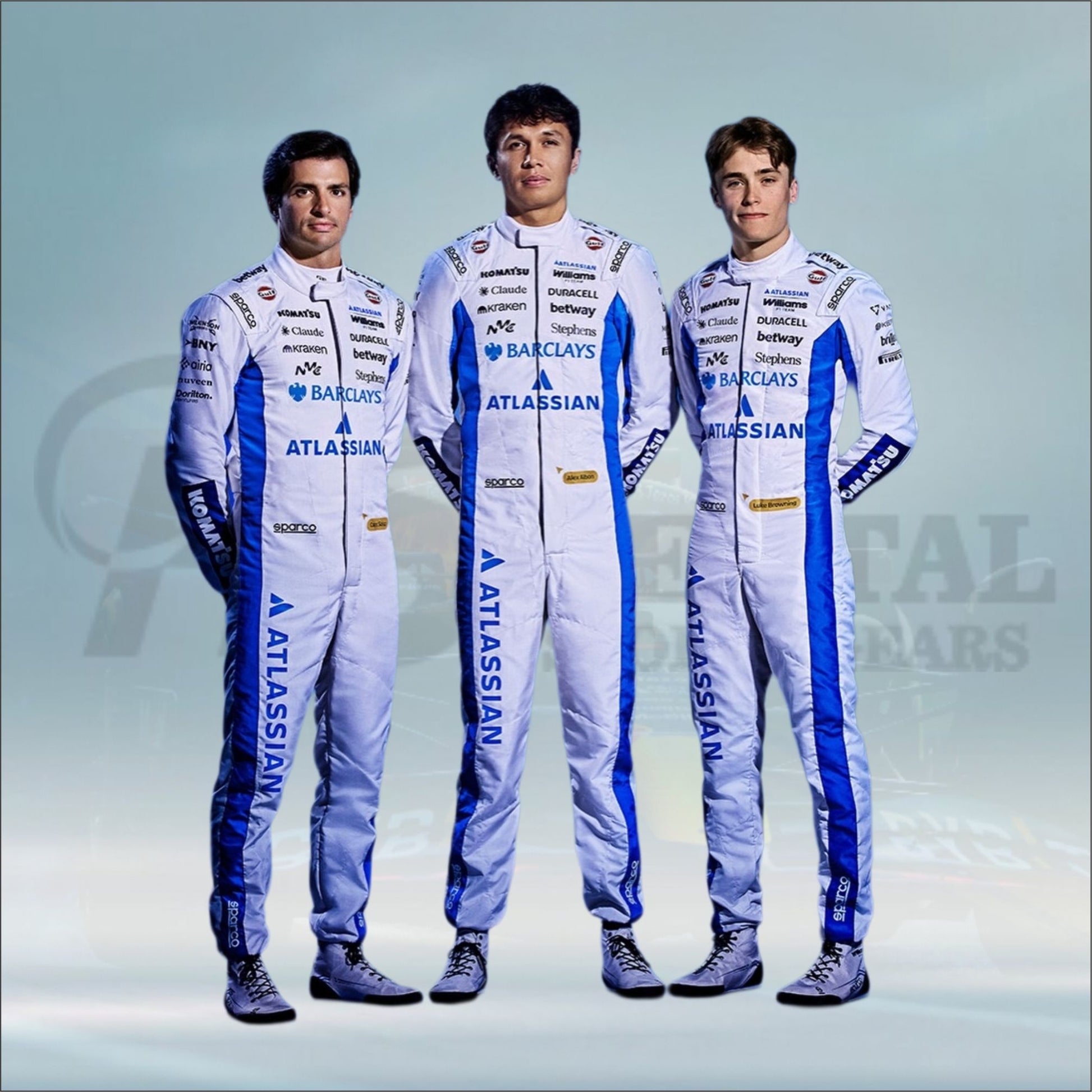 Carlos Sainz 2026 Williams Racing Formula 1 Race Suit