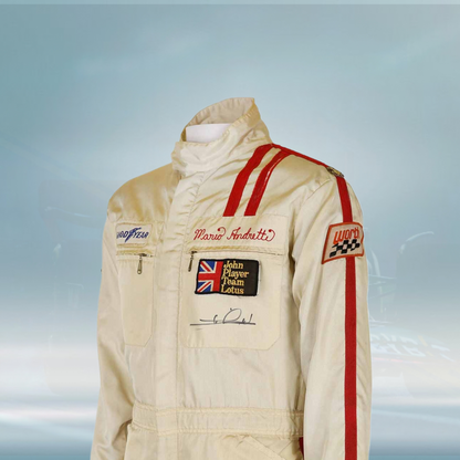 1976 Mario Andretti Race John Player Special Lotus F1 Suit