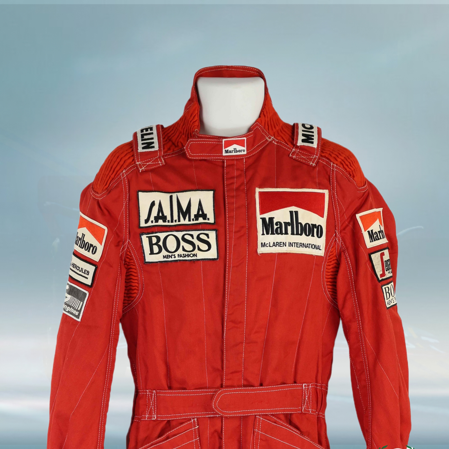 1984 Niki Lauda World Championship Winning Season Marlboro McLaren F1 Suit