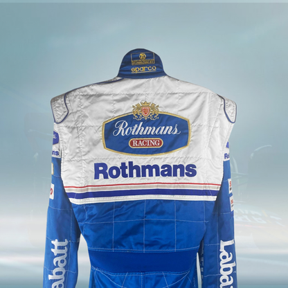 1996 Jacques Villeneuve Race Rothmans Williams Renault F1 Suit