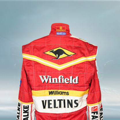 1998 Jacques Villeneuve San Marino, Spanish & Monaco Race Williams F1 Suit