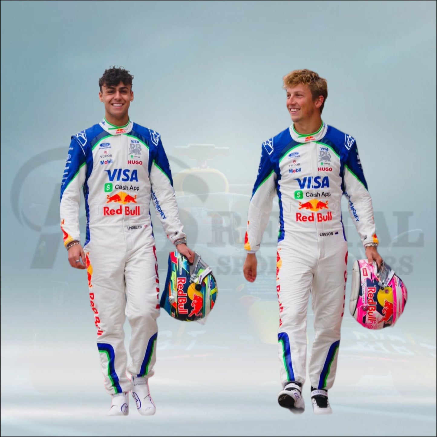 Arvid Lindblad 2026 Visa Cash App F1 Racing Suit