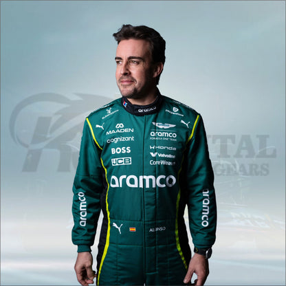 Fernando Alonso 2026 Aston Martin Aramco F1 Race Suit