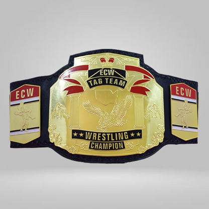 1st ECW Tag Team Wrestling Championship Replica Belt - Rental Sports