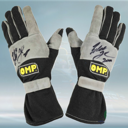 2000 Eddie Irvine Race Jaguar F1 Gloves