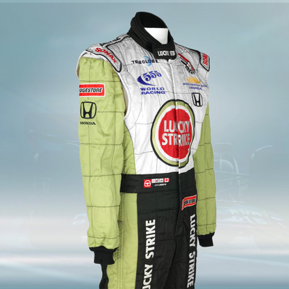 2000 Jacques Villeneuve Australia GP Race BAR Lucky Strike Honda F1 Suit