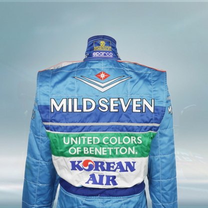2001 Jenson Button Original  Mild Seven Benetton Renault F1 Suit