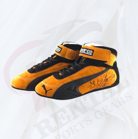 2001 Jos Verstappen Race Arrows F1 Boots - Rental Sports