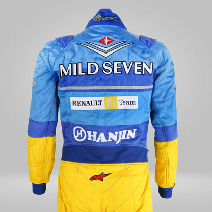 2002 Fernando Alonso Mild Seven Renault F1 Suit