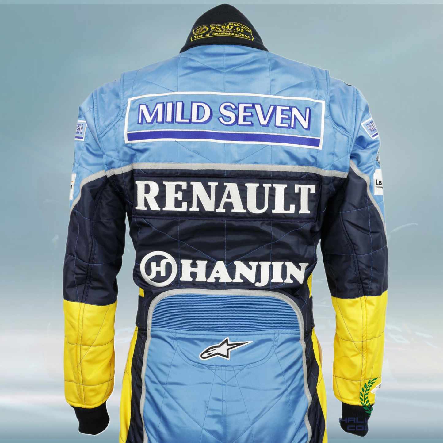 2003 Fernando Alonso Race Mild Seven Renault F1 Suit