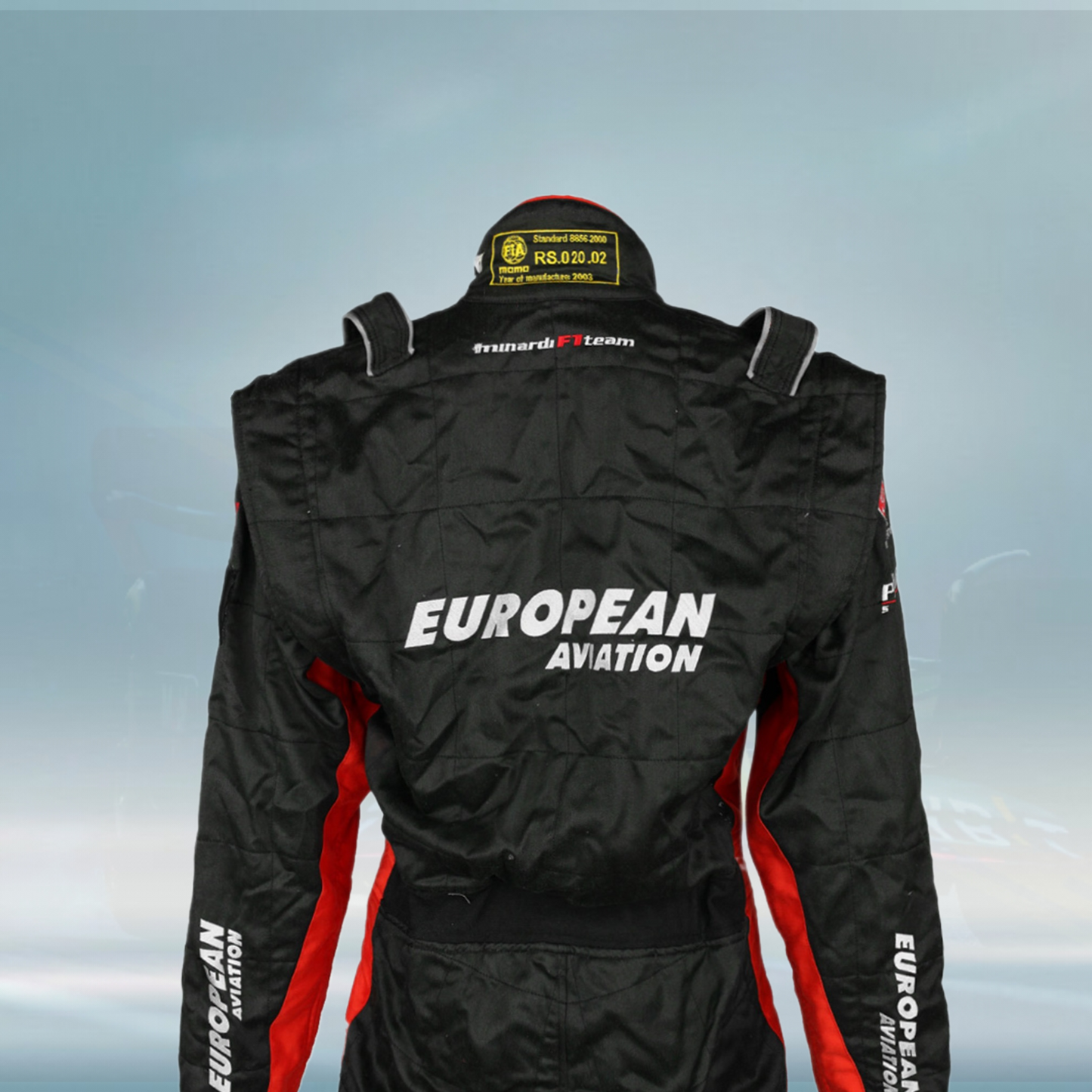 2003 Justin Wilson Very Rare Rookie Minardi F1 Suit