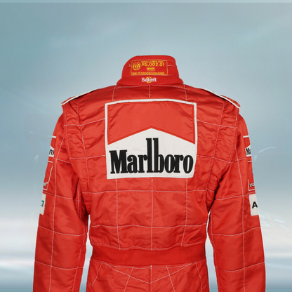 2003 Rubens Barrichello Race Scuderia Ferrari F1 Suit