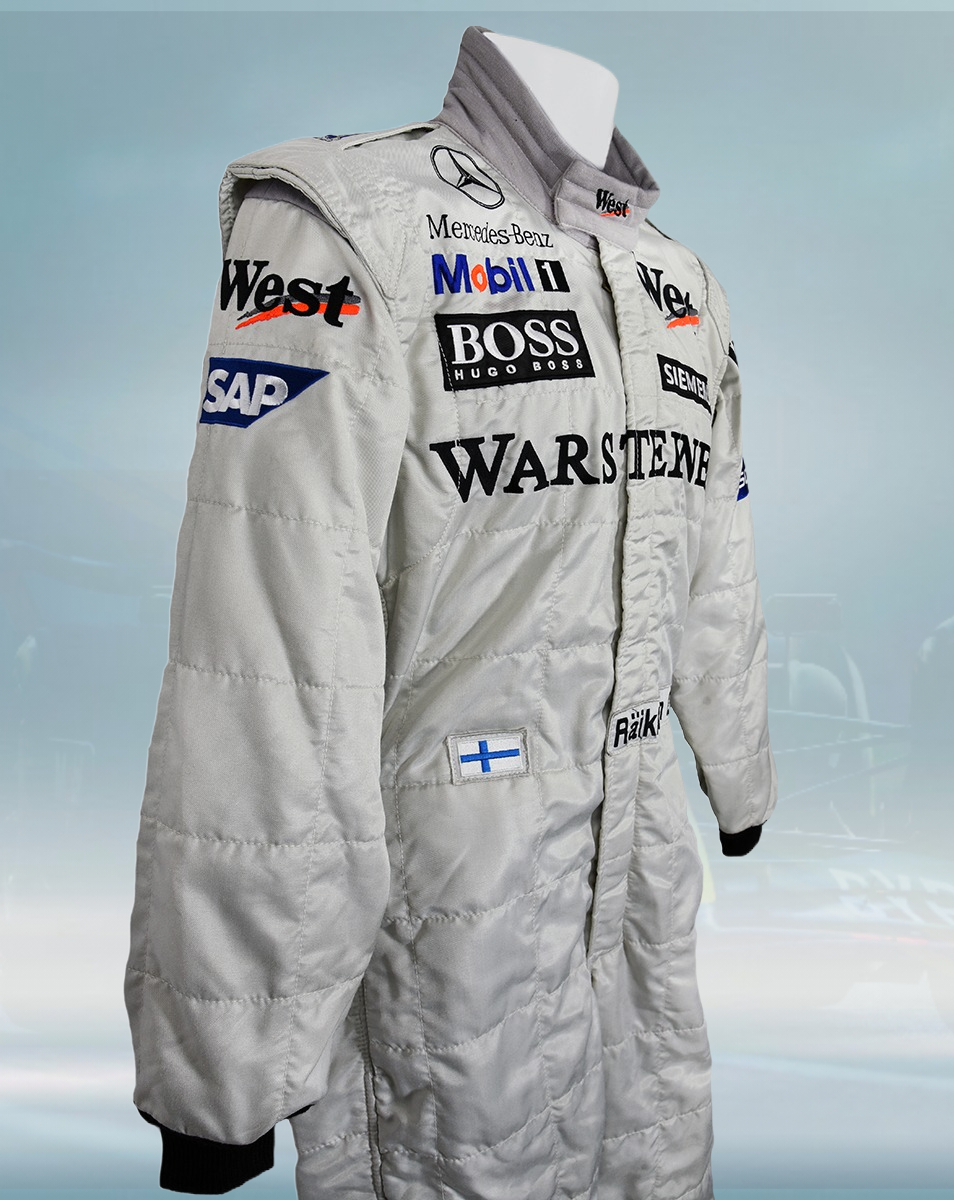 2004 Kimi Raikkonen McLaren Mercedes F1 Suit