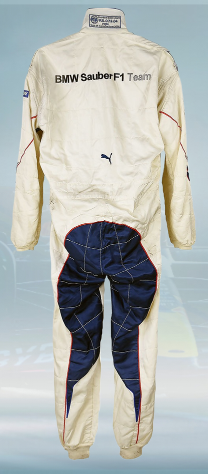 2006 Jacques Villeneuve Race Petronas BMW Sauber Puma F1 Suit