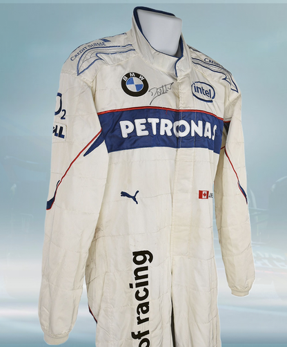 2006 Jacques Villeneuve Race Petronas BMW Sauber Puma F1 Suit