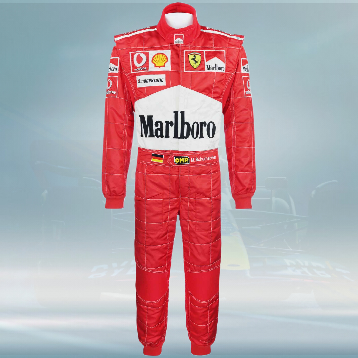 2006 Michael Schumacher Bahrain GP Scuderia Ferrari F1 Suit