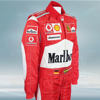 2006 Michael Schumacher Bahrain GP Scuderia Ferrari F1 Suit