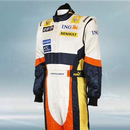 2007 Heikki Kovalainen Race ING Renault F1 Suit
