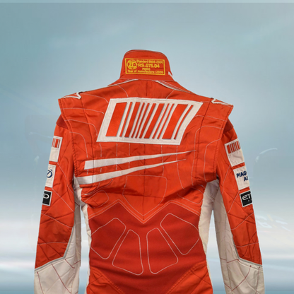 2008 Felipe Massa Race Worn Monaco GP Scuderia Ferrari F1 Suit