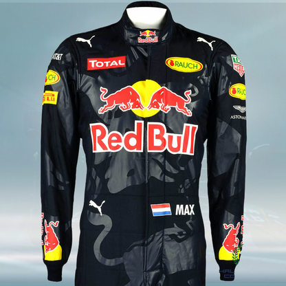 2016 Max Verstappen Race Used Red Bull Racing F1 Suit