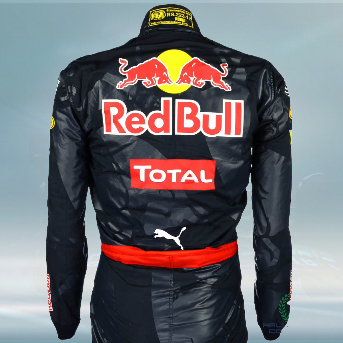 2016 Max Verstappen Race Used Red Bull Racing F1 Suit