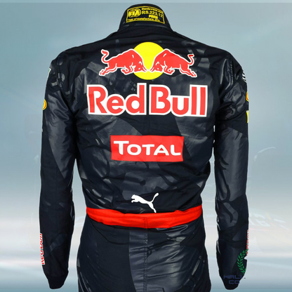 2016 Max Verstappen Race Used Red Bull Racing F1 Suit