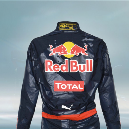 2016 Max Verstappen Signed Italian Grand Prix Worn Red Bull Racing F1 Suit