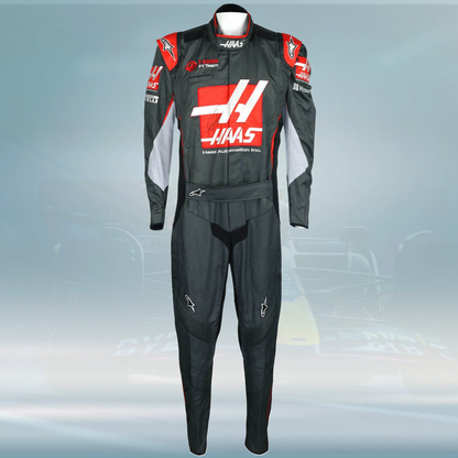 2017 Romain Grosjean Haas F1 Pit Crew Suit