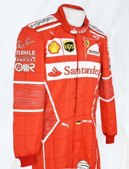 Sebastian Vettel 70th Anniversary Scuderia Ferrari Formula 1 Race Suit