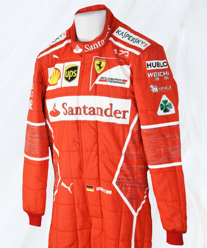 Sebastian Vettel 70th Anniversary Scuderia Ferrari Formula 1 Race Suit