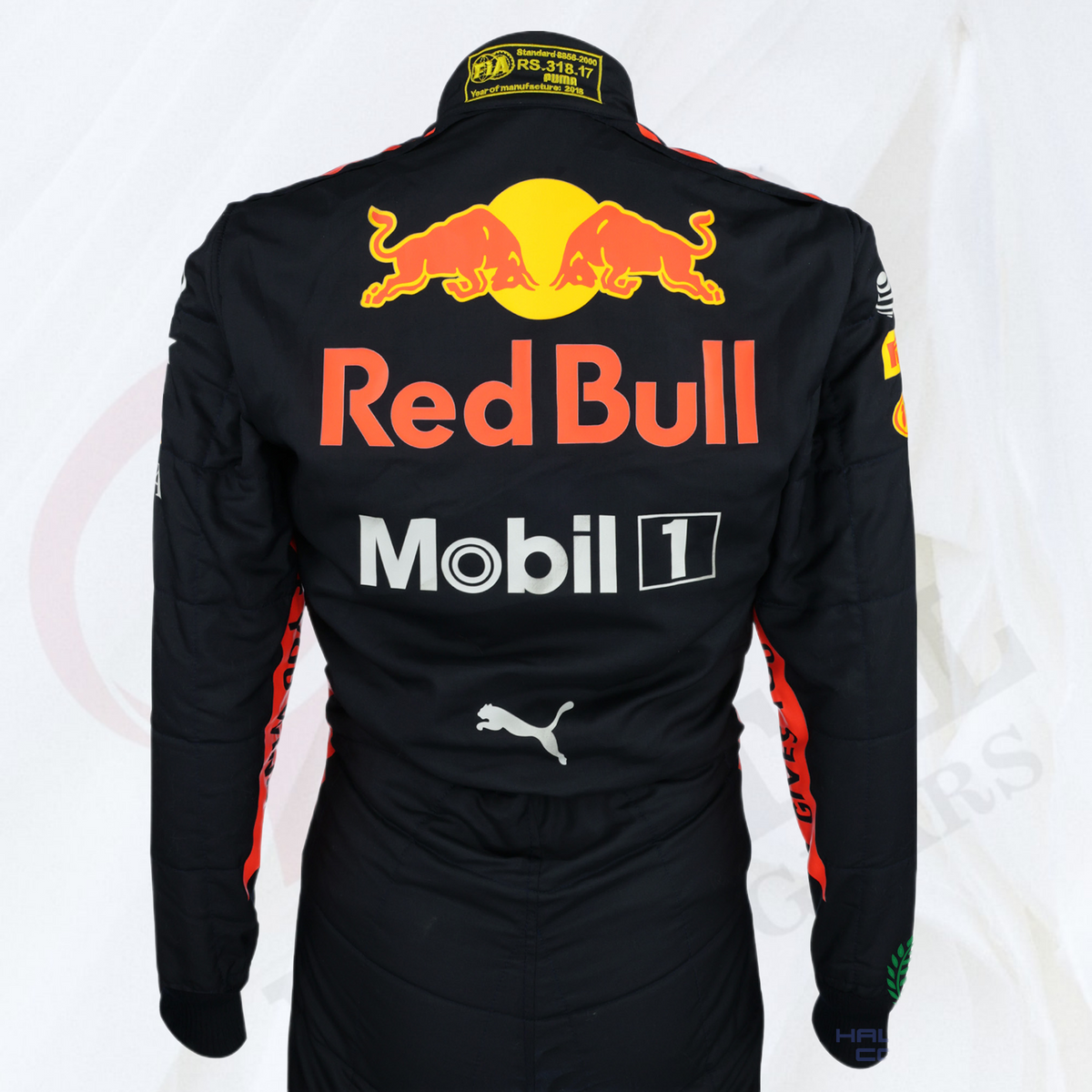 2018 Max Verstappen Race Suit Red Bull Racing F1