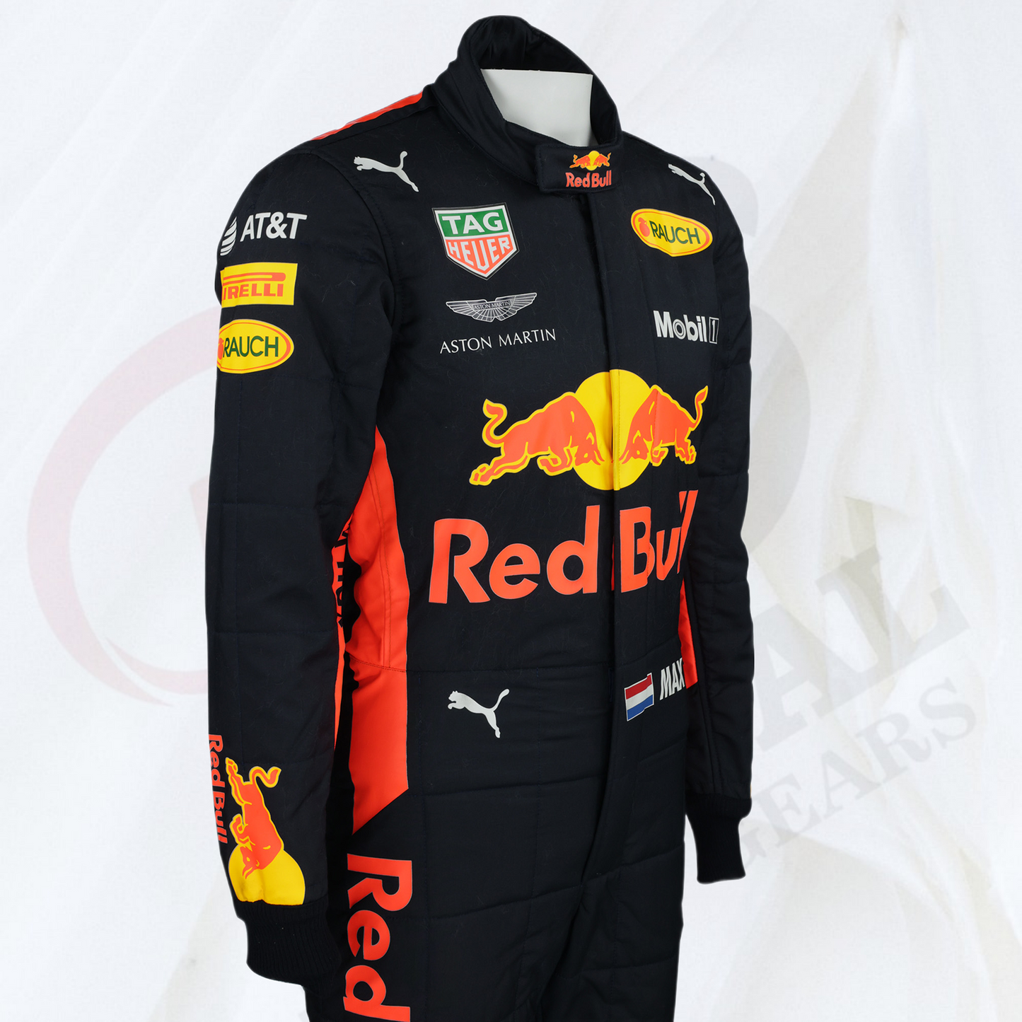 2018 Max Verstappen Race Suit Red Bull Racing F1