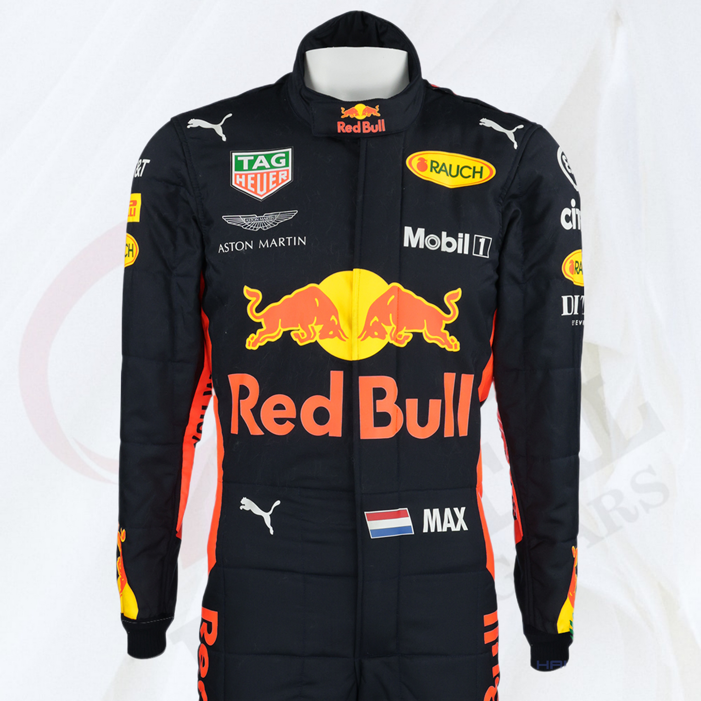 2018 Max Verstappen Race Suit Red Bull Racing F1