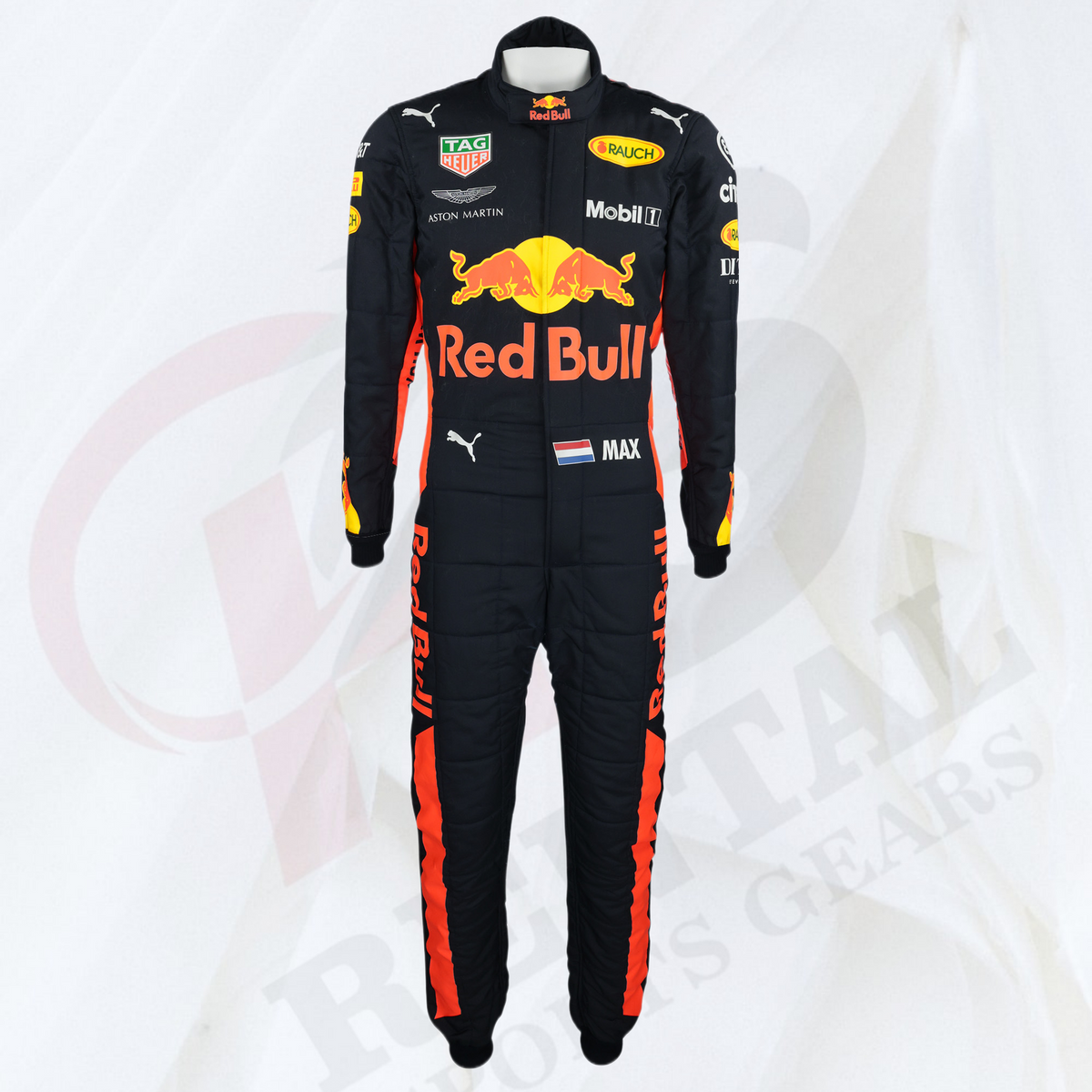 2018 Max Verstappen Race Suit Red Bull Racing F1