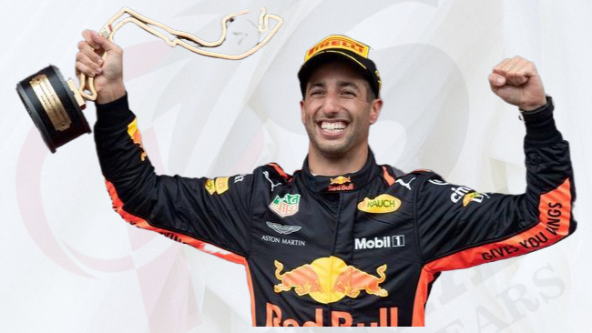 2018 Daniel Ricciardo Red Bull Racing Formula 1 Suit
