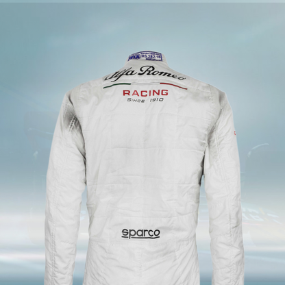 2019 Kimi Raikkonen Race Azerbaijan GP Alfa Romeo Racing F1 Suit