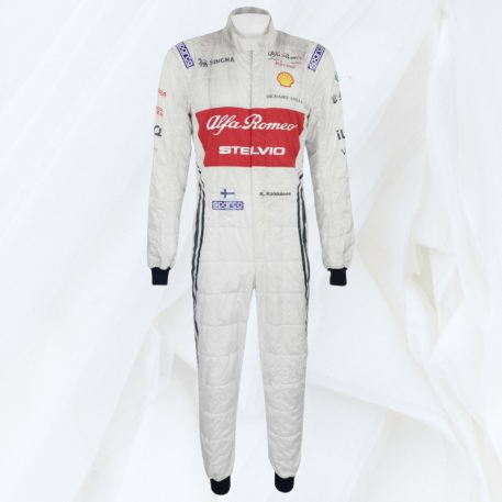 2019 Kimi Raikkonen Alfa Romeo Racing suit F1 Azerbaijan GP